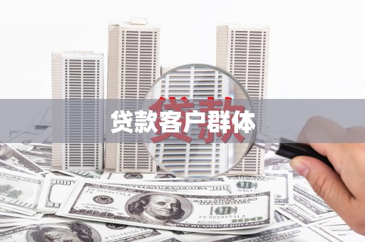 南宫贷款客户群体