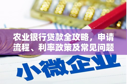 泰安农业银行贷款全攻略，申请流程、利率政策及常见问题解析