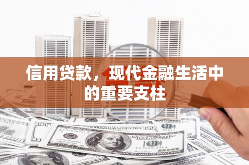 双滦信用贷款，现代金融生活中的重要支柱