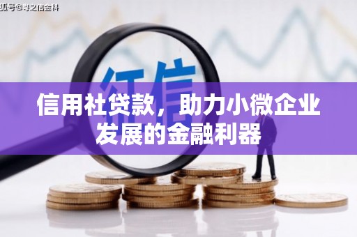 五家渠信用社贷款，助力小微企业发展的金融利器