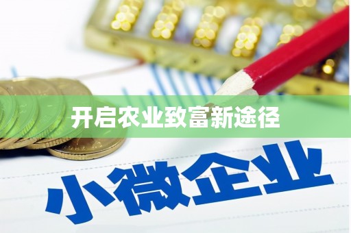 睢阳开启农业致富新途径