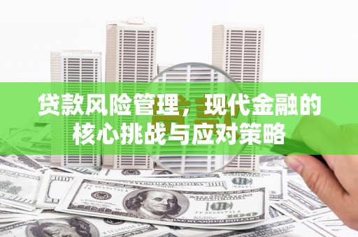 喜德贷款风险管理，现代金融的核心挑战与应对策略