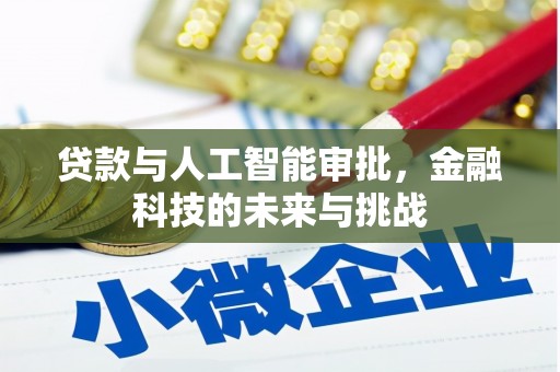 淇滨贷款与人工智能审批，金融科技的未来与挑战