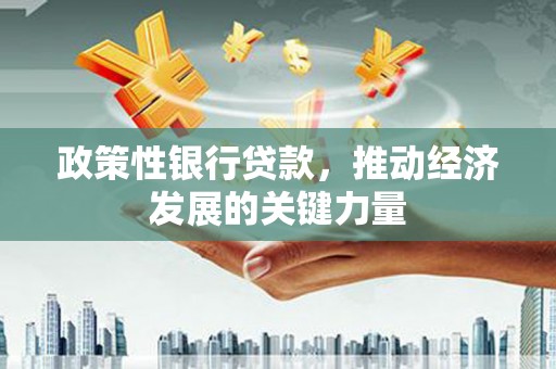 依安政策性银行贷款，推动经济发展的关键力量