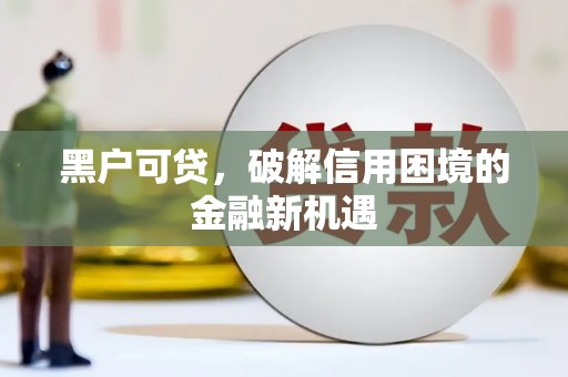 海兴黑户可贷，破解信用困境的金融新机遇
