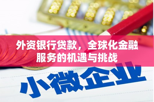 土默特右旗外资银行贷款，全球化金融服务的机遇与挑战