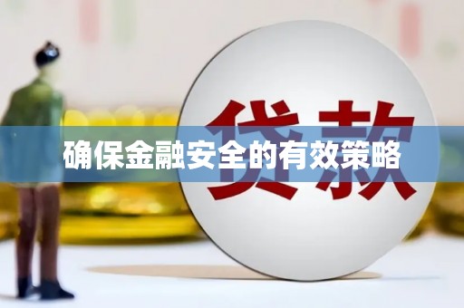 企石确保金融安全的有效策略